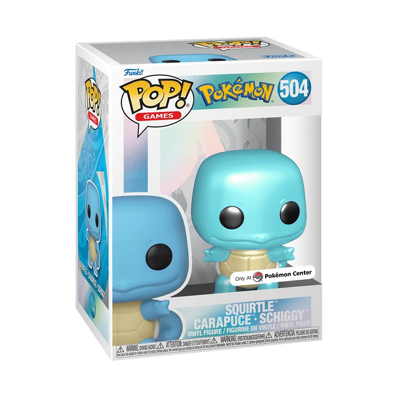 Squirtle #504 Funko Pop from Pokémon