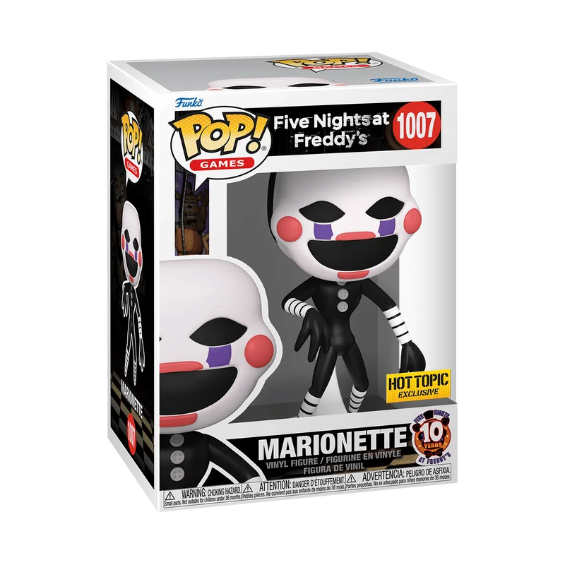 Marionette #1007 Funko Pop from Five Nights at Freddy's