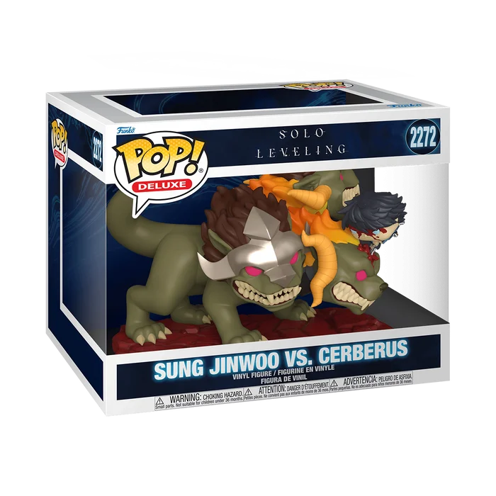 Sung Jinwoo vs. Cerberus #2272 Funko Pop from Solo Leveling