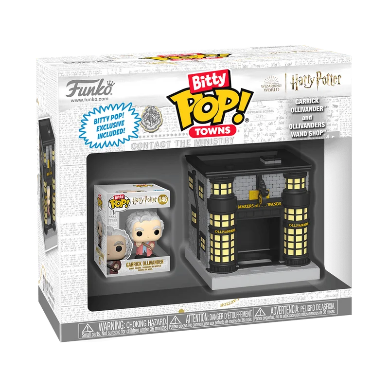 Garrick Ollivander and Ollivander Wand Shop Funko Pop from Harry Potter