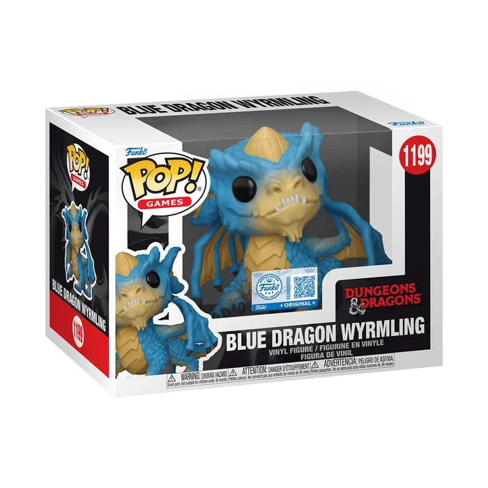 Blue Dragon Wyrmling #1199 Funko Pop from Dungeons & Dragons