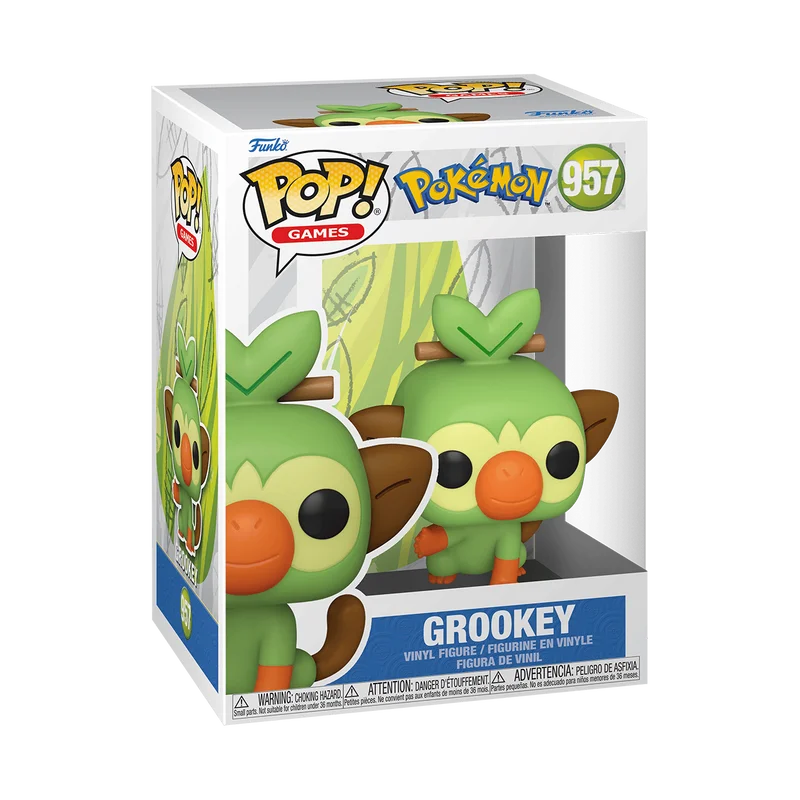 Grookey #957 Funko Pop from Pokémon