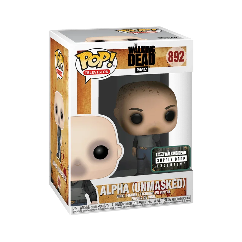 Alpha (Unmasked) #892 Funko Pop from The Walking Dead