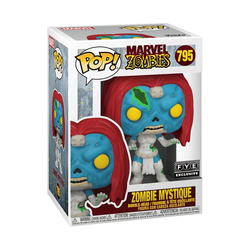 Zombie Mystique #795 Funko Pop from Marvel