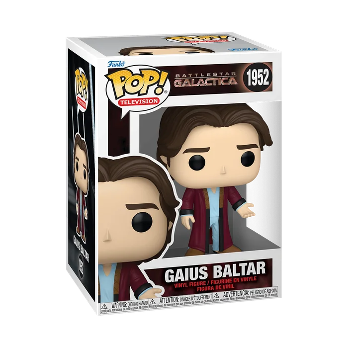 Gaius Baltar #1952 Funko Pop from Battlestar Galactica