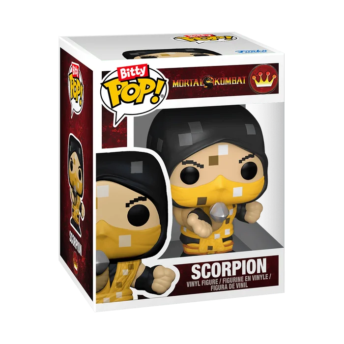 Scorpion Funko Pop from Mortal Kombat