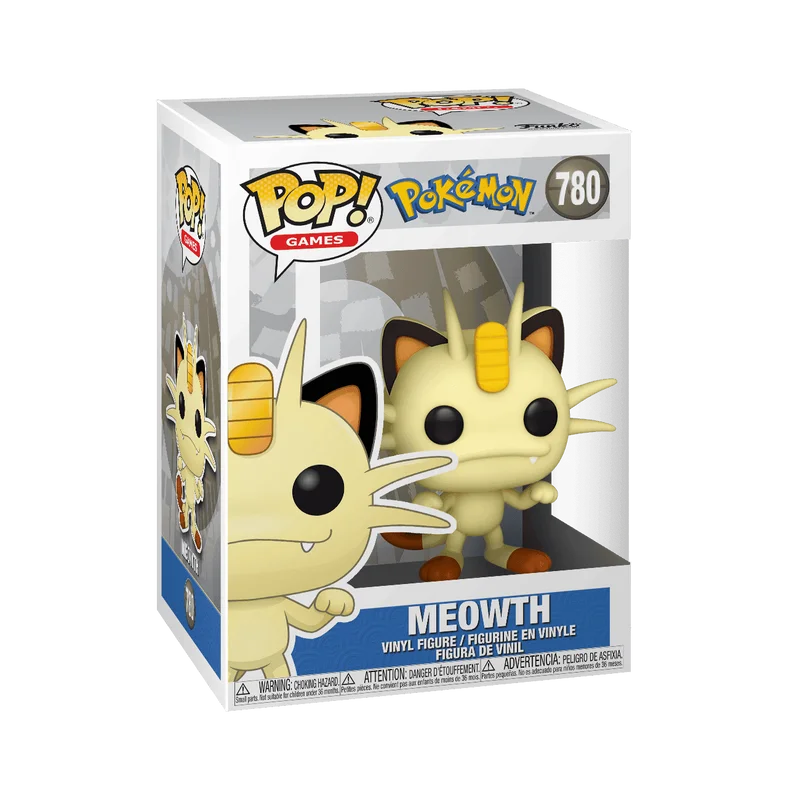 Meowth #780 Funko Pop from Pokémon