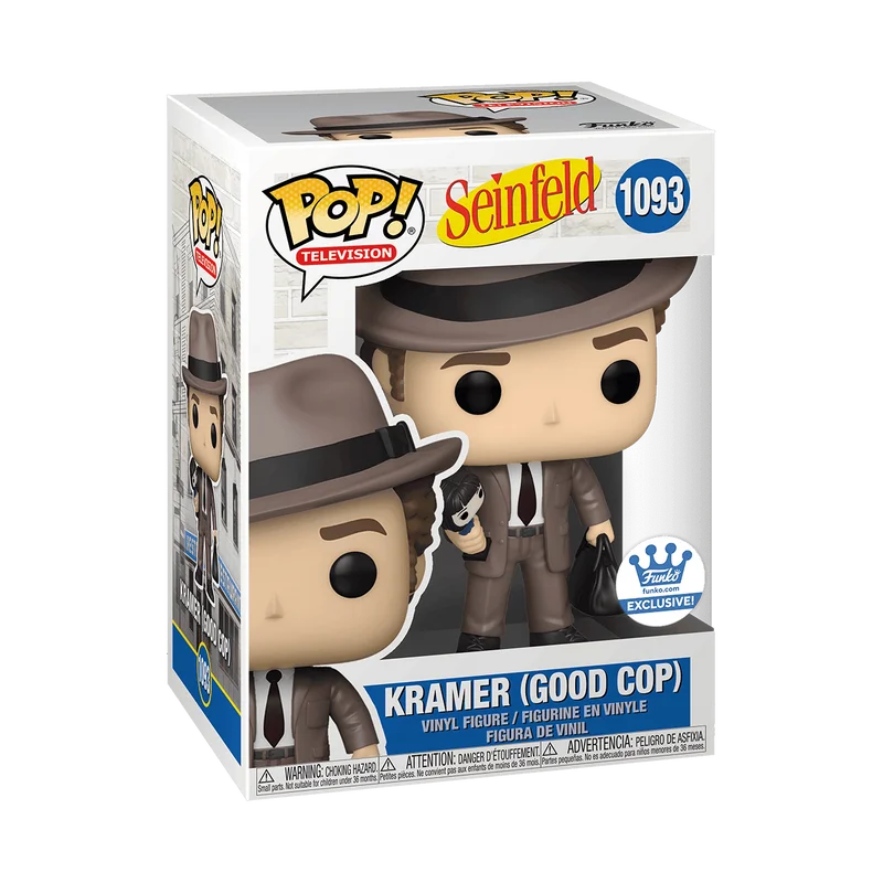 Kramer (Good Cop) #1093 Funko Pop from Seinfeld