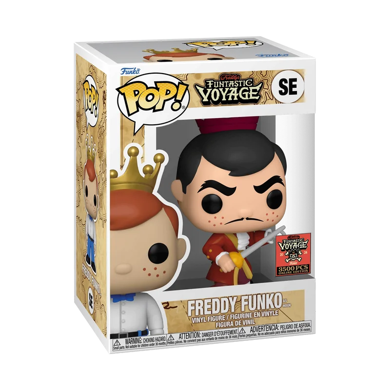 Freddy Funko as Hook #SE Funko Pop from Freddy`s Funtastic Voyage