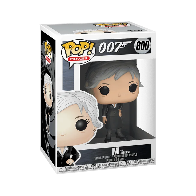 M from Goldeneye #800 Funko Pop from James Bond