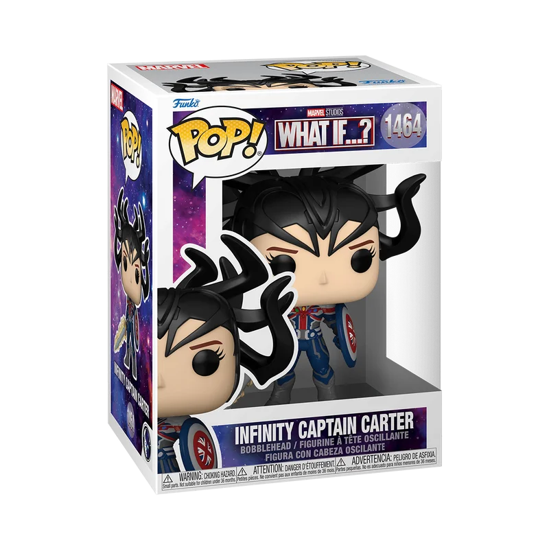 Infinity Captain Carter #1464 Funko Pop from What If...?
