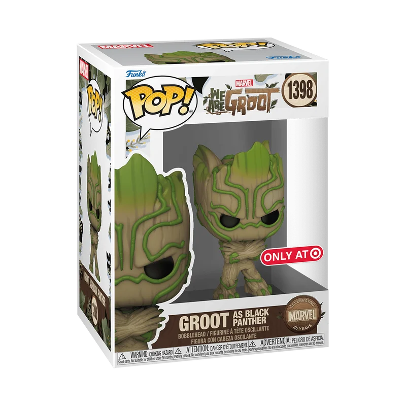 Groot as Black Panther #1398 Funko Pop from We are Groot