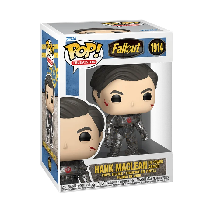 Hank MacLean in Power Armor #1914 Funko Pop from Fallout