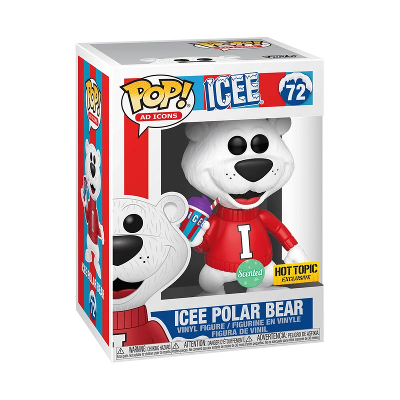 Icee Polar Bear #72 Funko Pop from Ad Icons