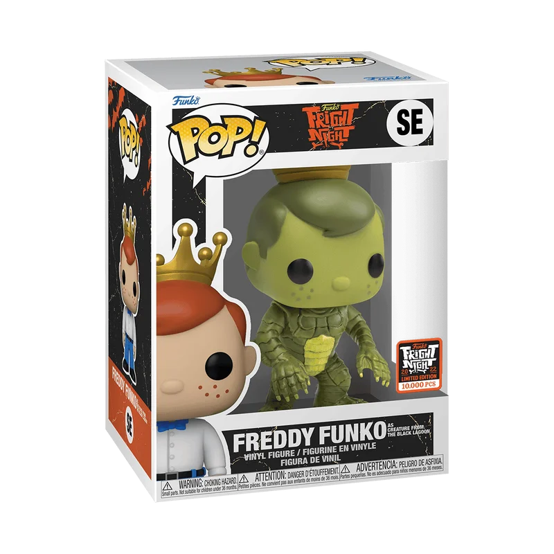 Freddy Funko As Creature From The Black Lagoon #SE Funko Pop from Freddy Funko