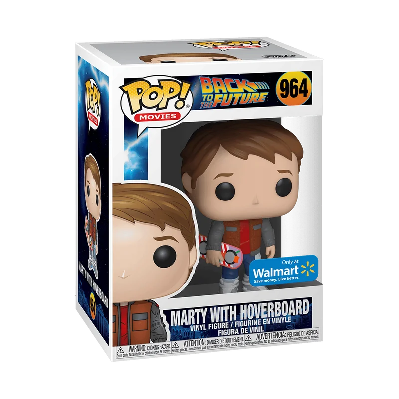 Marty with Hoverboard #964 Funko Pop from Back to the Future