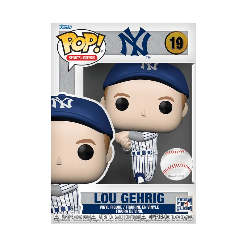 Lou Gehrig #19 Funko Pop from Yankees