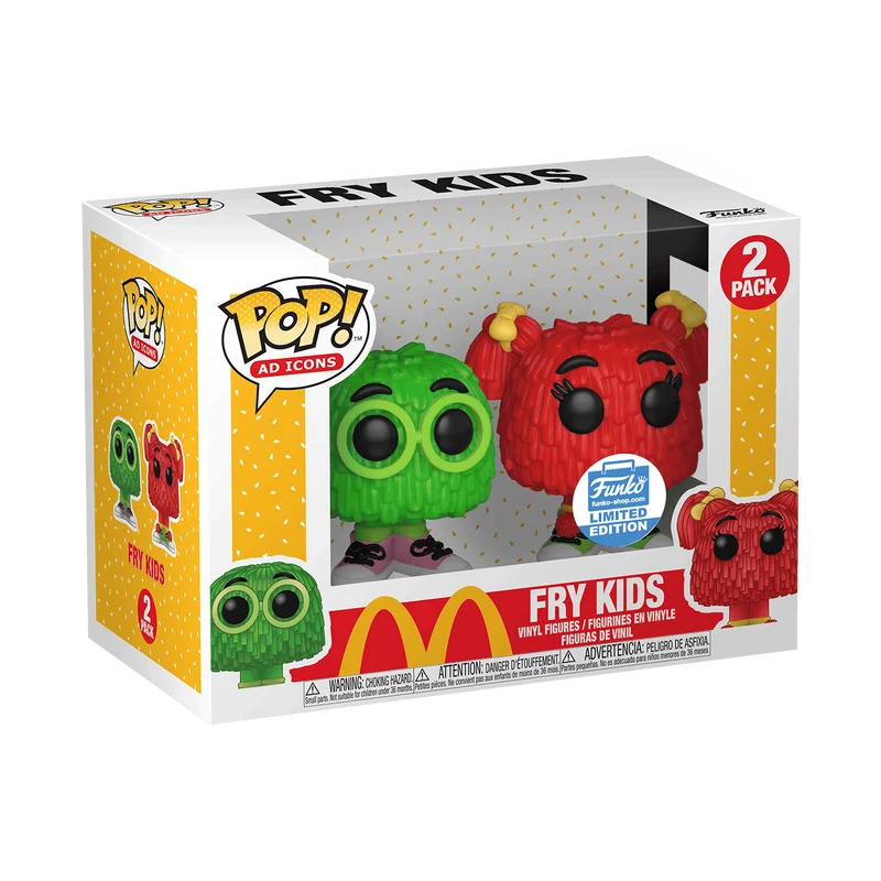 Fry Kids #2 PACK Funko Pop from McDonald's