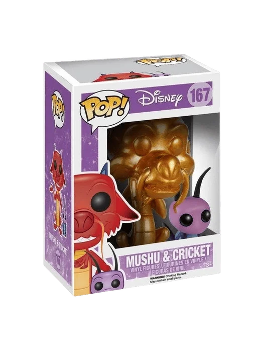Mushu & Cricket #167 Funko Pop from Disney