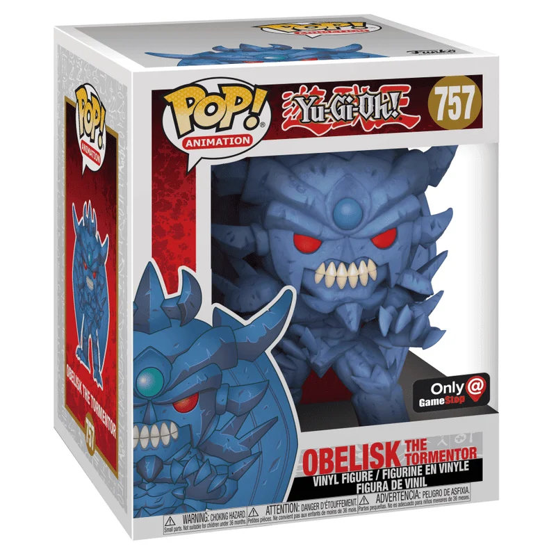 Obelisk the Tormentor #757 Funko Pop from Yu-Gi-Oh!