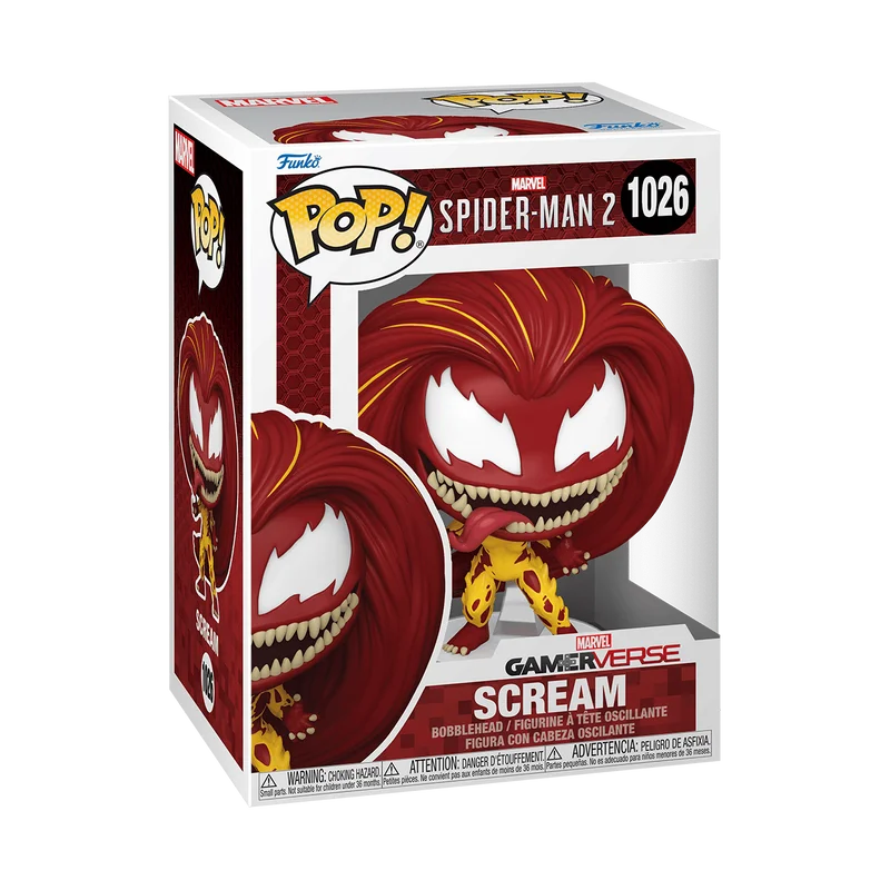 Scream #1026 Funko Pop from Spider-Man 2