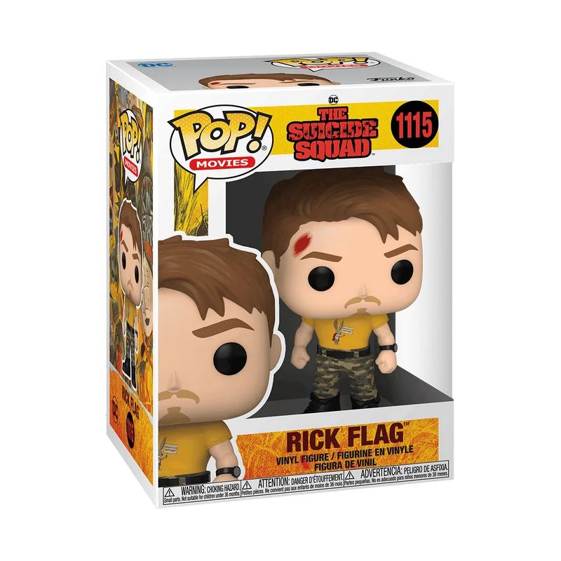 Rick Flag #1115 Funko Pop from The Suicide Squad