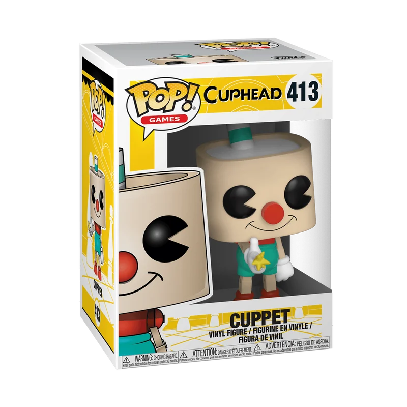 Cuppet #413 Funko Pop from Cuphead