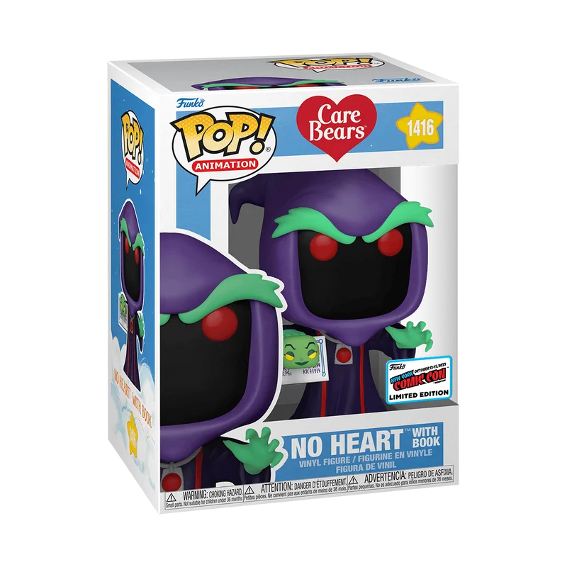 No Heart with Book #1416 Funko Pop from Care Bears