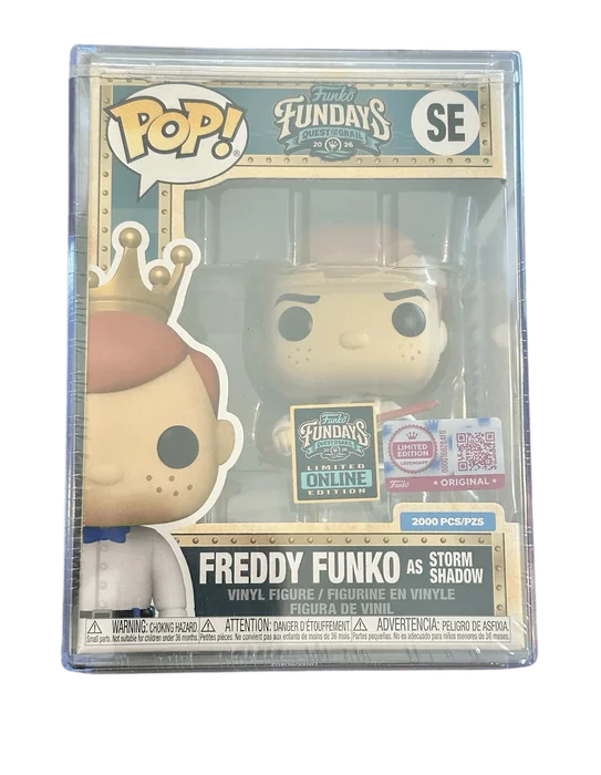 Freddy Funko as Storm Shadow #SE Funko Pop from Funko Fundays
