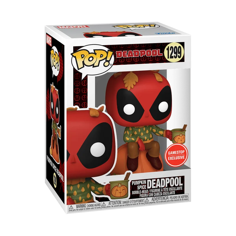 Pumpkin Spice Deadpool #1299 Funko Pop from Deadpool