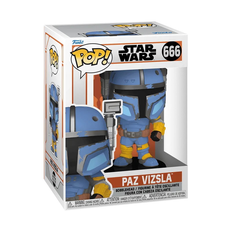 Paz Vizsla #666 Funko Pop from Star Wars