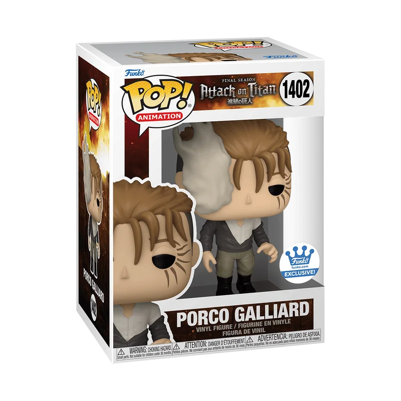 Porco Galliard #1402 Funko Pop from Attack on Titan