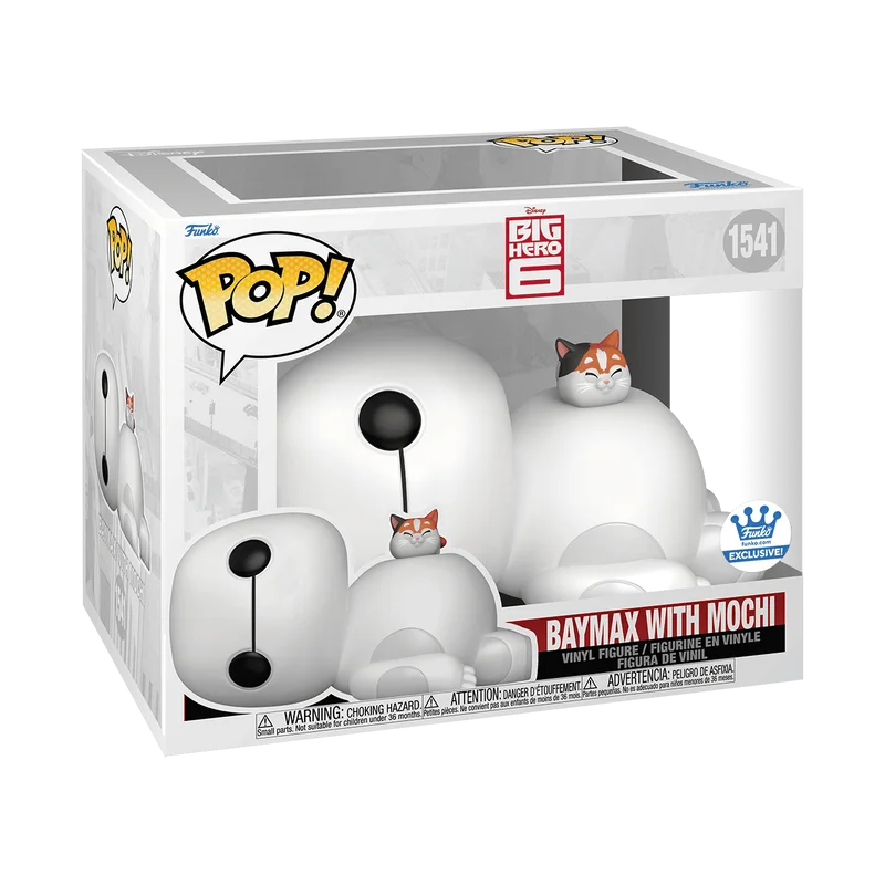 Baymax with Mochi #1541 Funko Pop from Big Hero 6
