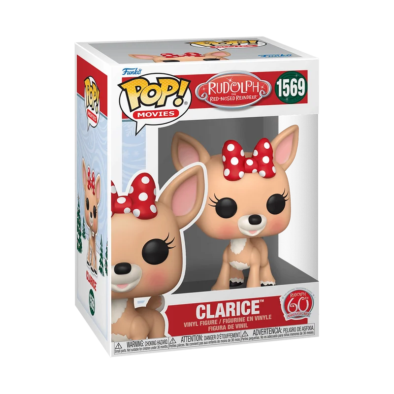 Clarice #1569 Funko Pop from Rudolph the Red-Nosed Reindeer