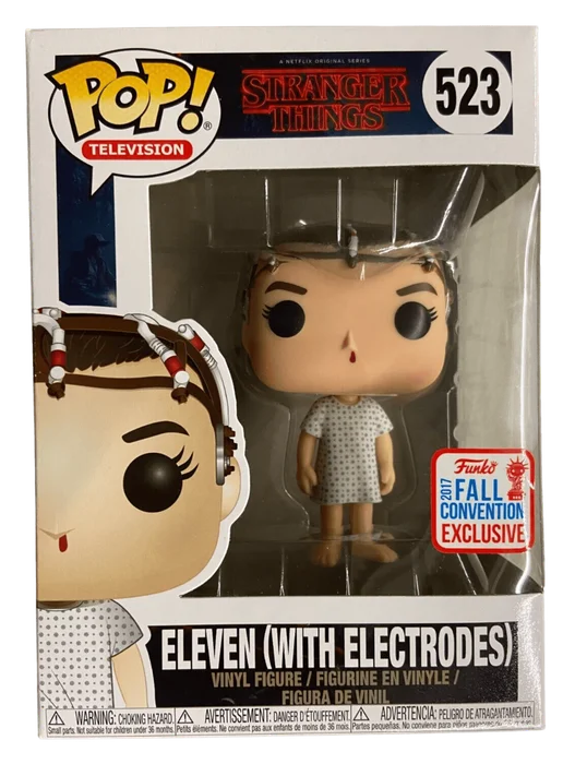 Eleven (With Electrodes) #523 Funko Pop from Stranger Things