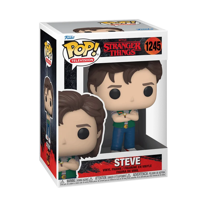 Steve #1245 Funko Pop from Stranger Things