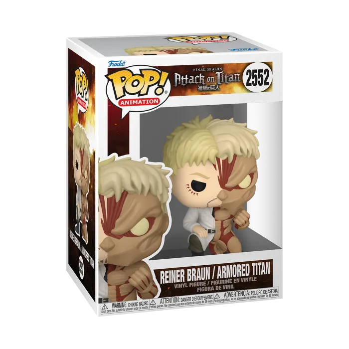 Reiner Braun / Armored Titan #2552 Funko Pop from Attack on Titan