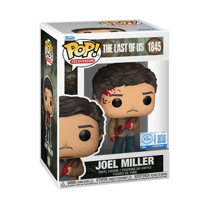 Joel Miller #1845 Funko Pop from The Last of Us