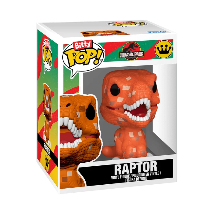 Raptor Funko Pop from Jurassic Park