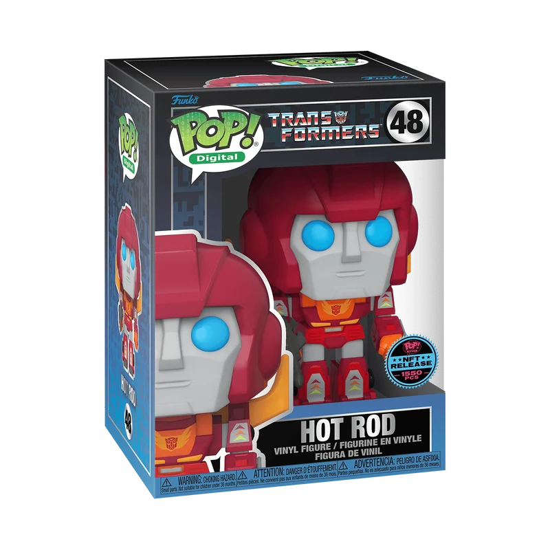 Hot Rod #48 Funko Pop from TransFormers