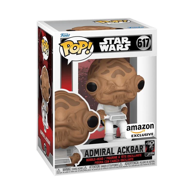 Admiral Ackbar #617 Funko Pop from Star Wars