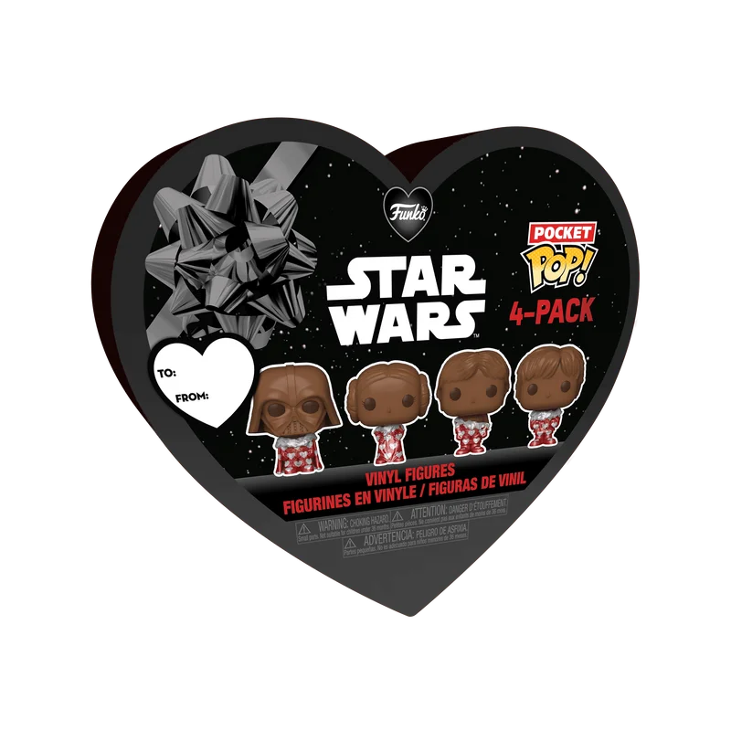 Darth Vader / Princess Leia / Han Solo / Luke Skywalker #4 Pack Funko Pop from Star Wars