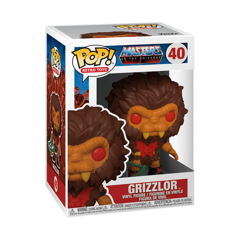 Grizzlor #40 Funko Pop from Masters of the Universe