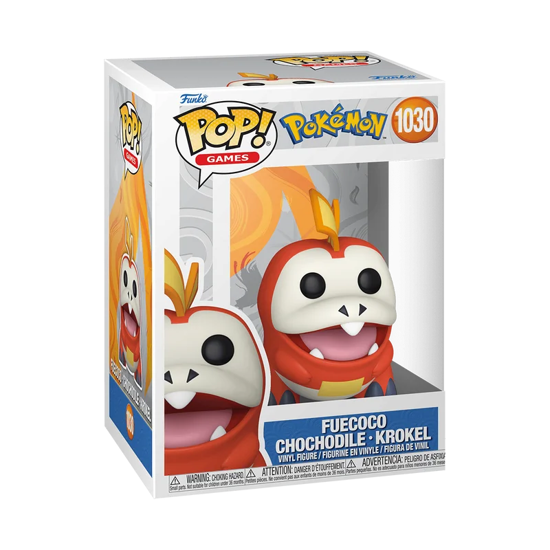 Fuecoco Chocodile Krokel #1030 Funko Pop from Pokémon