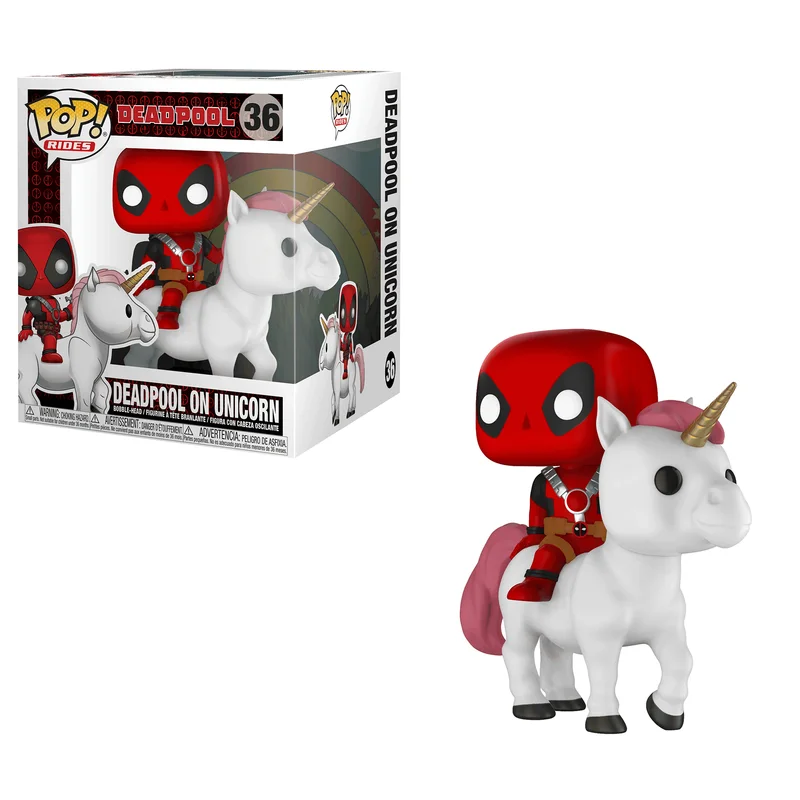 Deadpool On Unicorn #36 Funko Pop from Marvel