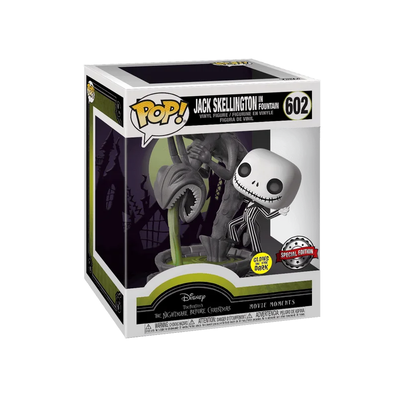 Jack Skellington in Fountain #602 Funko Pop from Disney