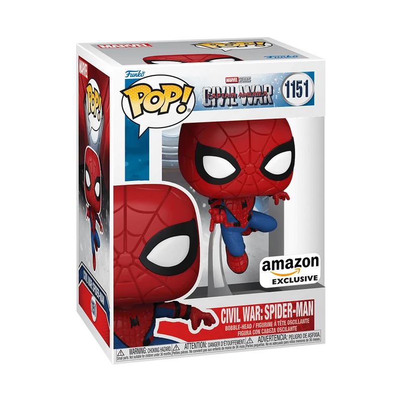 Civil War: Spider-Man #1151 Funko Pop from Civil War