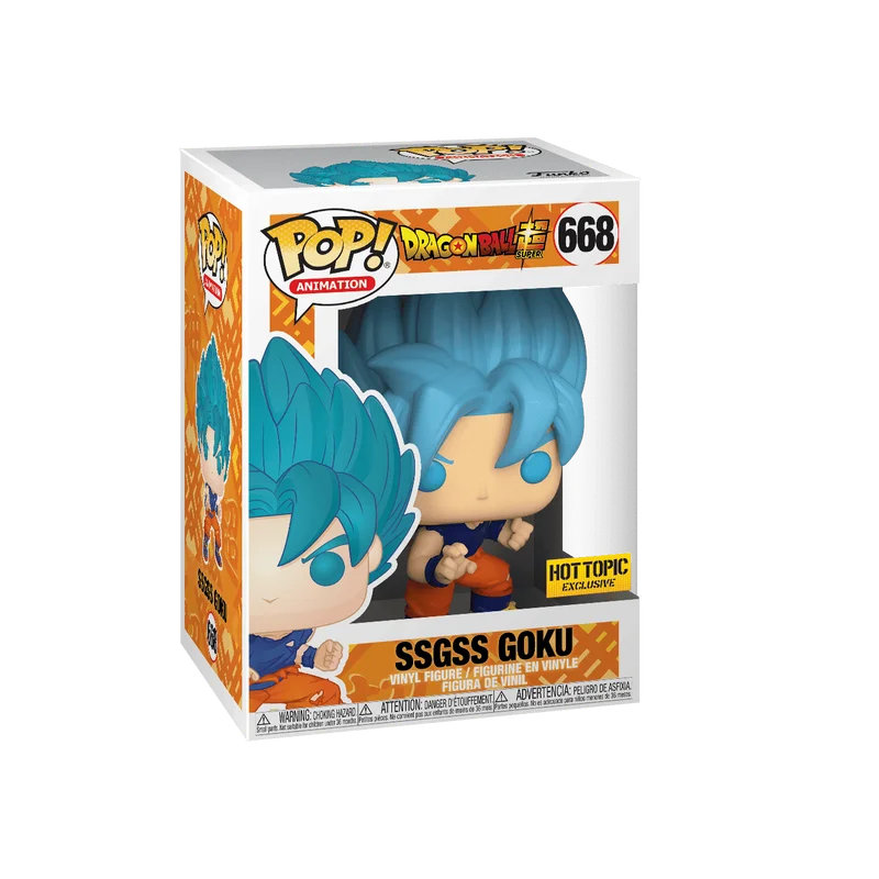 SSGSS Goku #668 Funko Pop from Dragon Ball Z