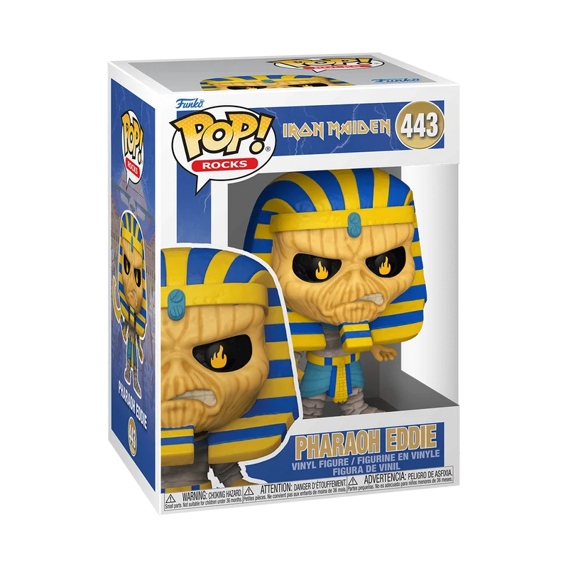 Pharaoh Eddie #443 Funko Pop from Iron Maiden