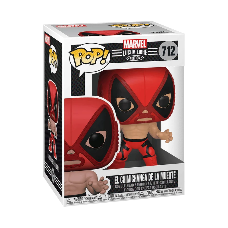 El Chimichanga de la Muerte #712 Funko Pop from Marvel Lucha Libre
